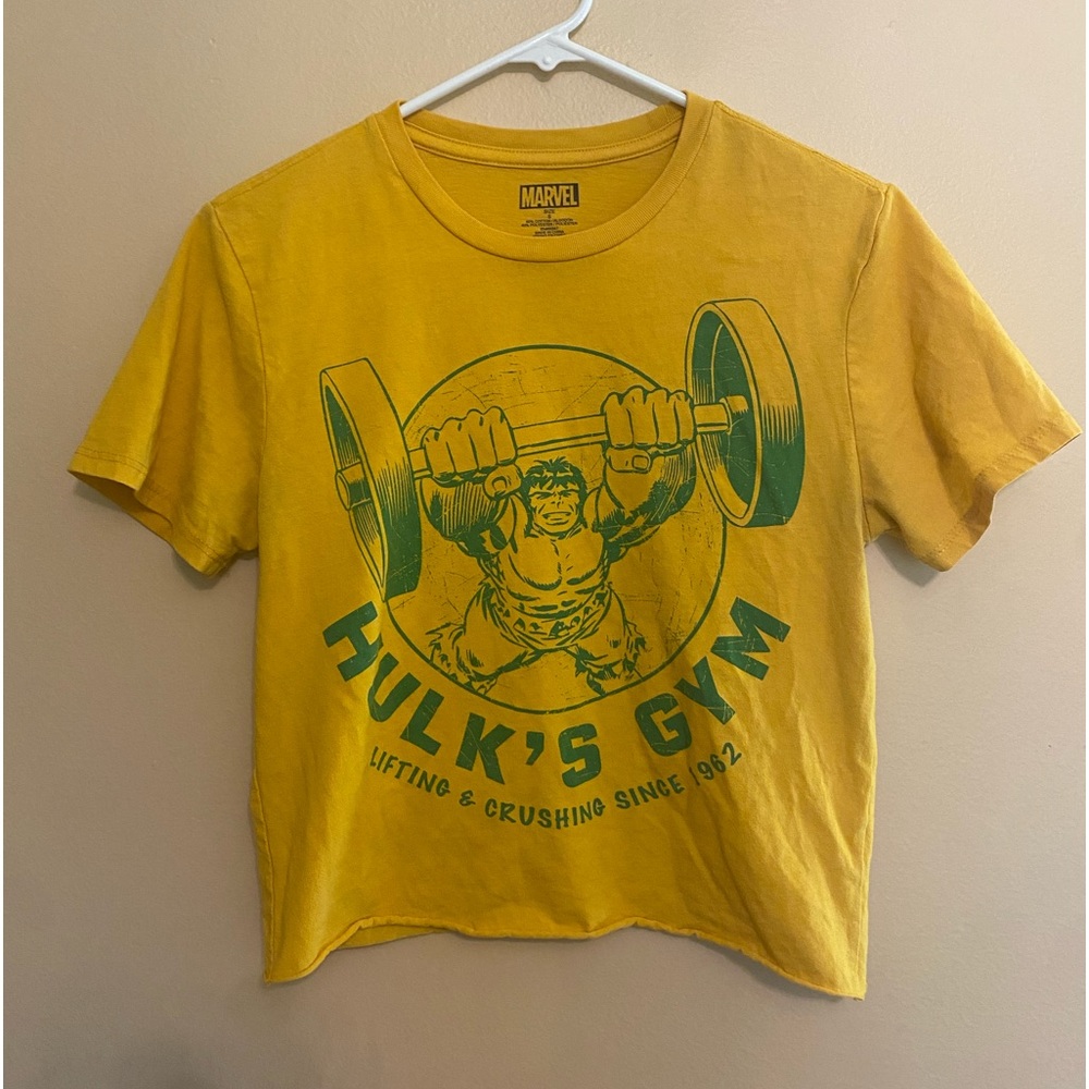 Marvel Cropped hulk t-shirt